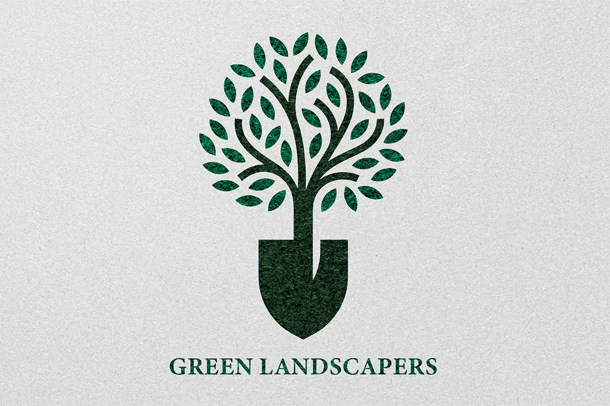 Logo design for Green Landscapers in Yeovil, Somerset